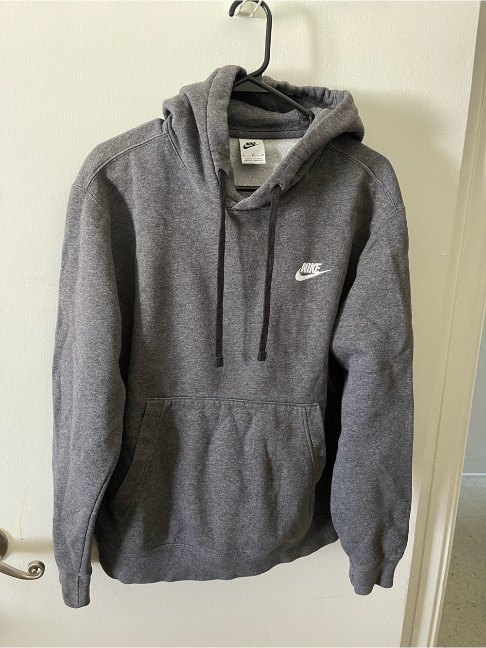 Nike Charcoal Gray Pullover Hoodie